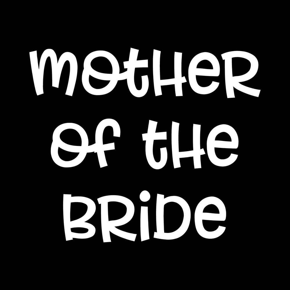 Mother Of The Bride decal