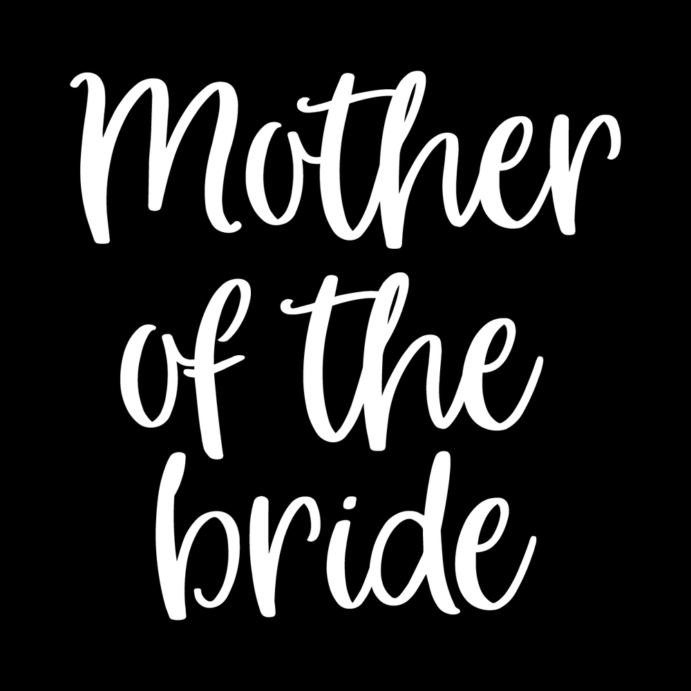 Mother Of The Bride (Design 2) decal