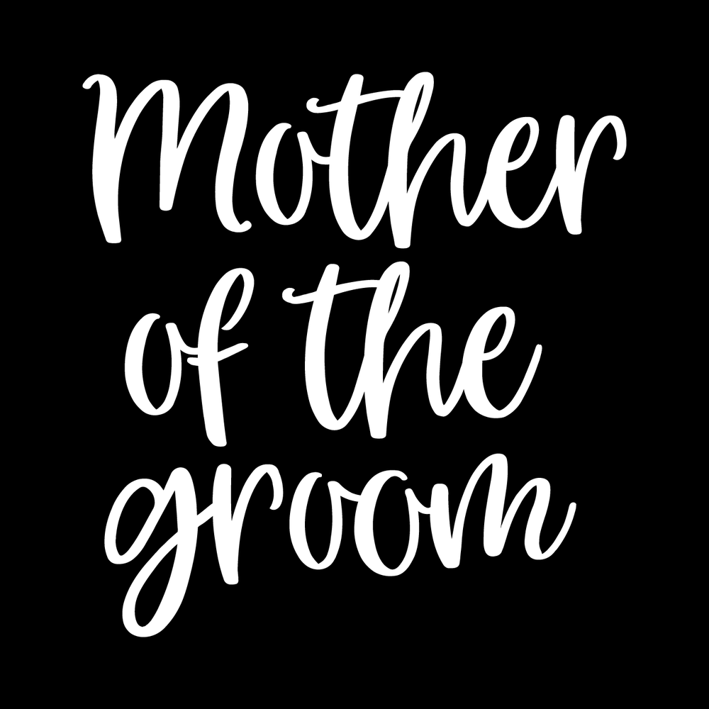 Mother Of The Groom decal