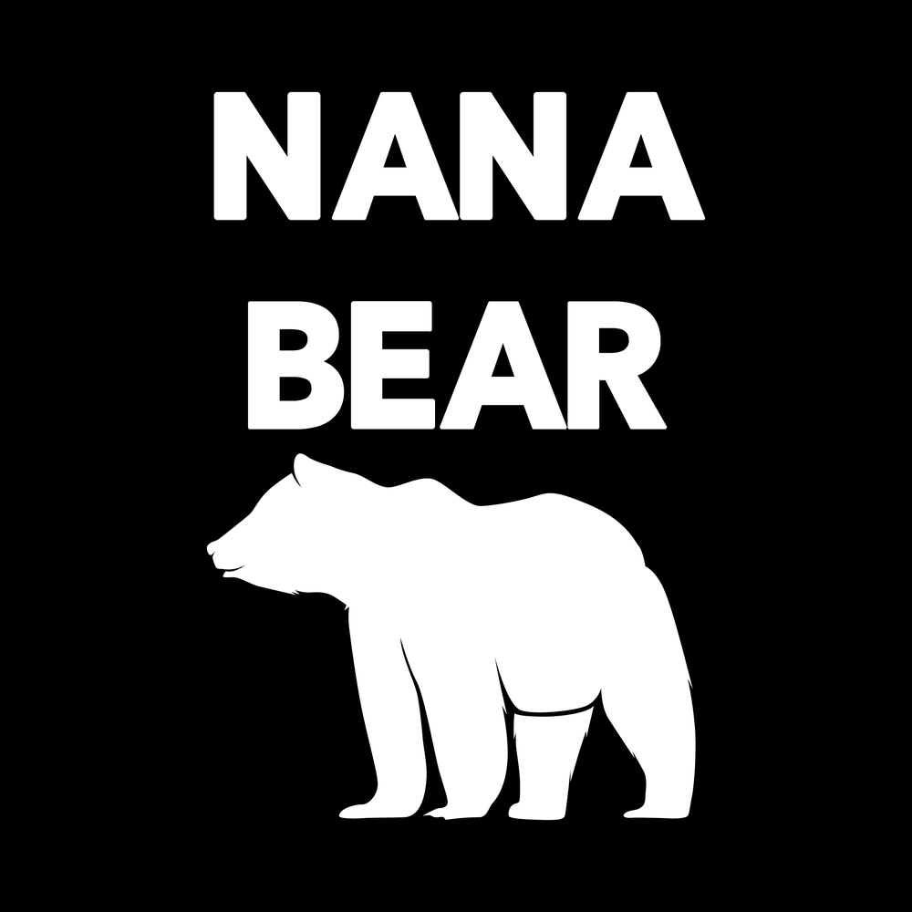 Nana Bear decal