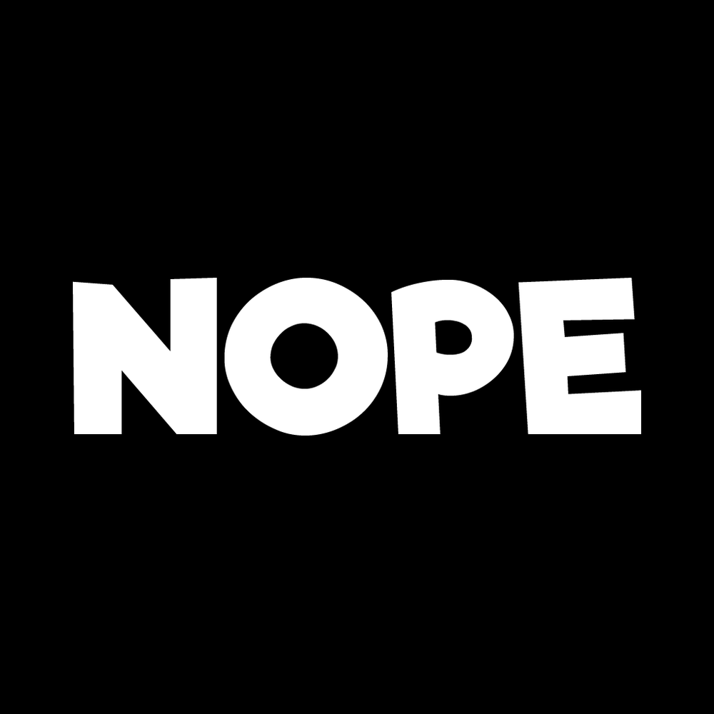 Nope decal