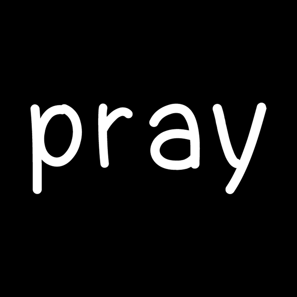 Pray decal