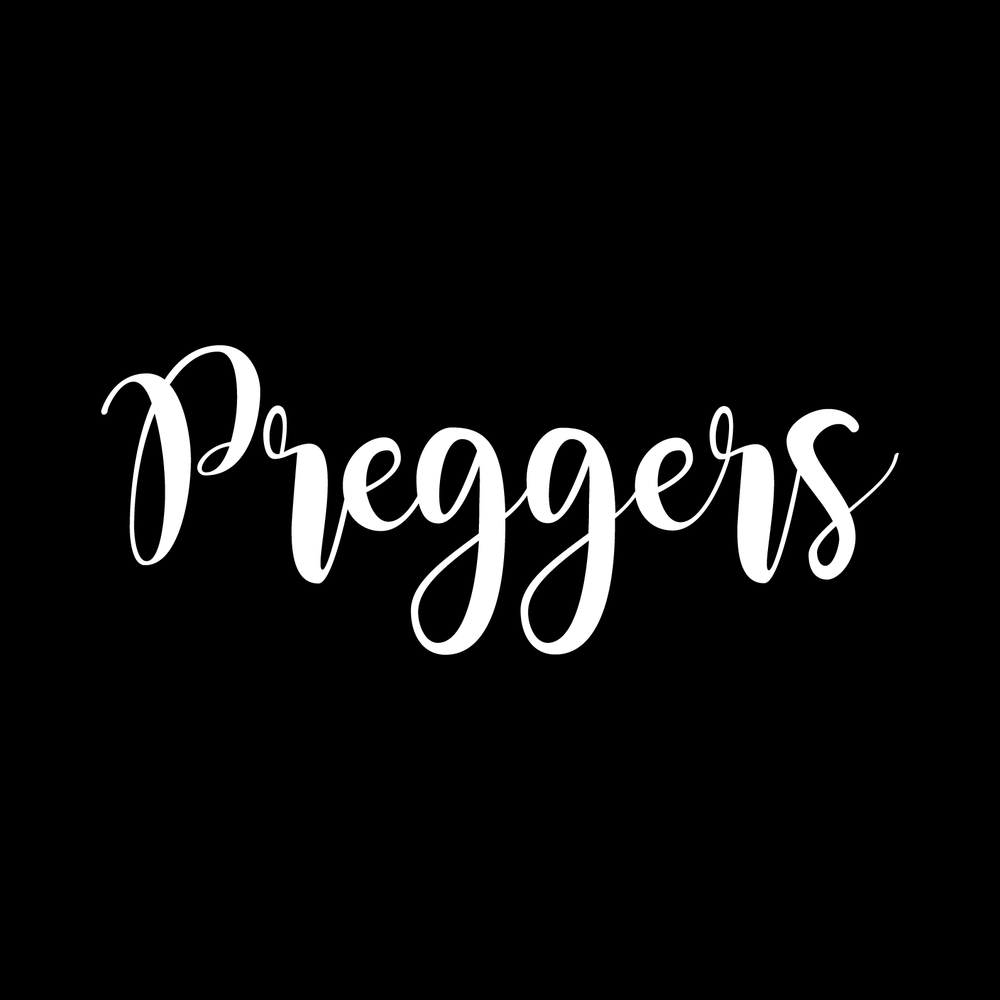 Preggers decal
