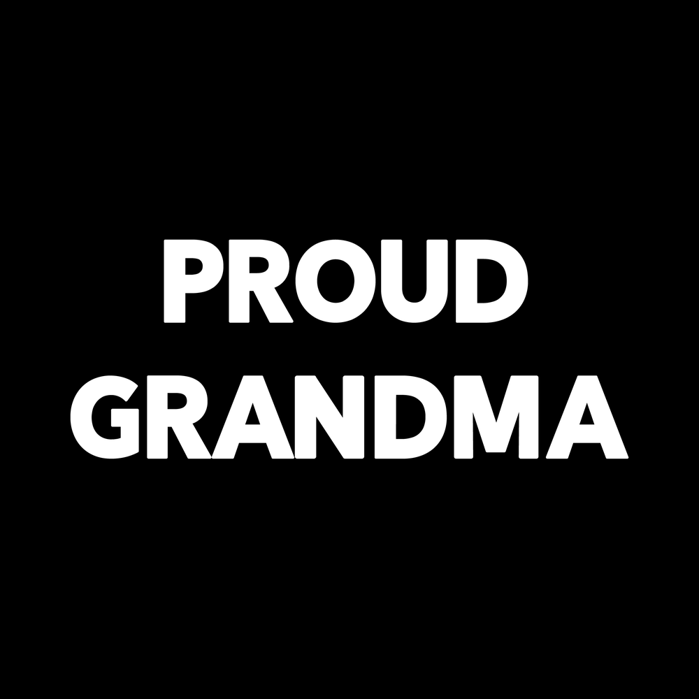 Proud Grandma decal