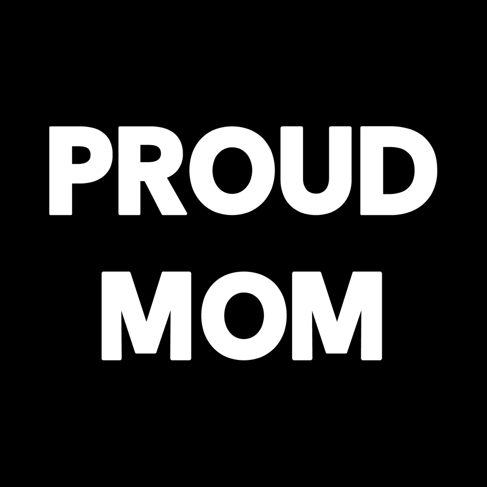 Proud Mom decal