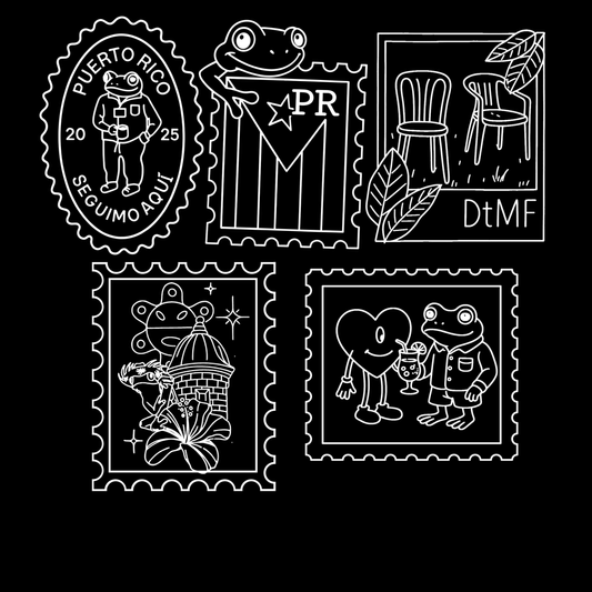 Puerto Rico Stamps Set B decal