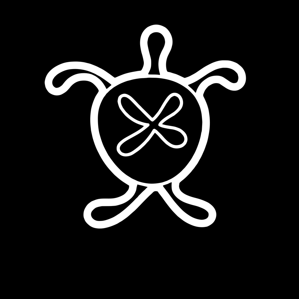 Taíno Icon Spiral decal
