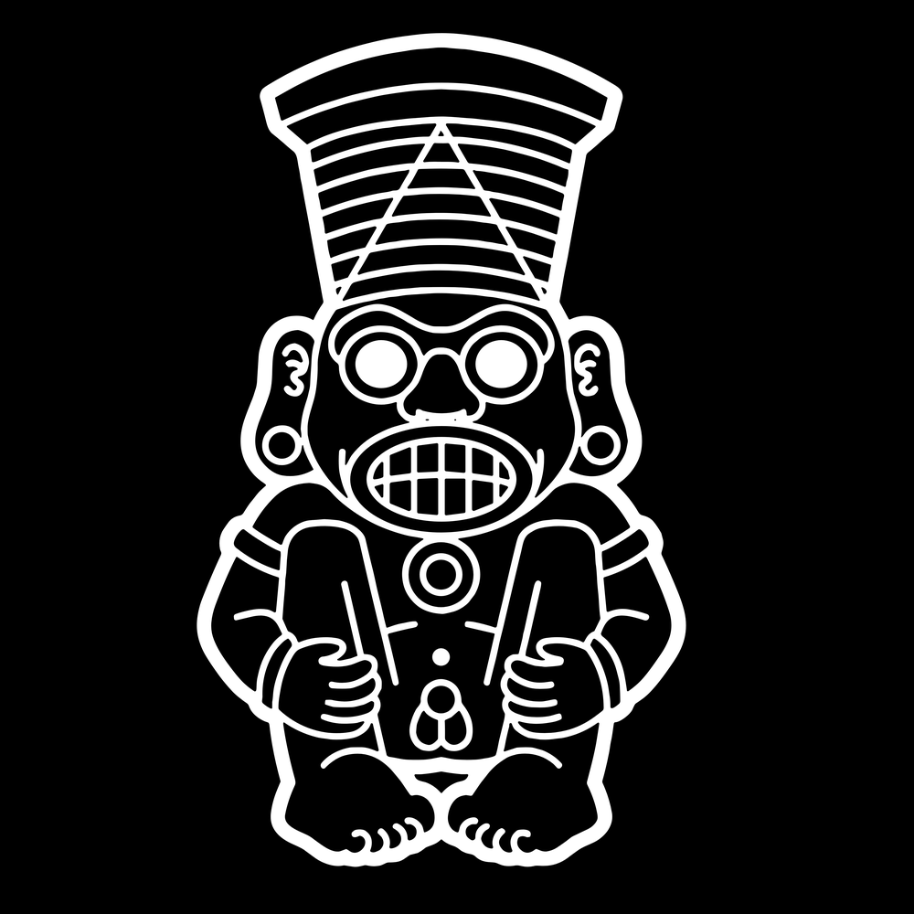 Taíno Icon Bird decal