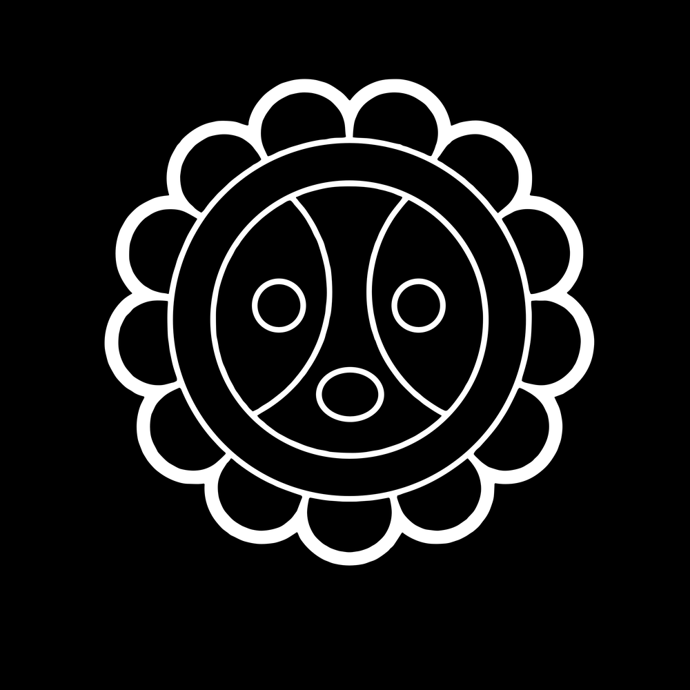 Taíno Icon Frog decal