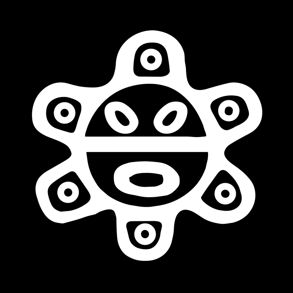Seguimos Aquí Frog decal