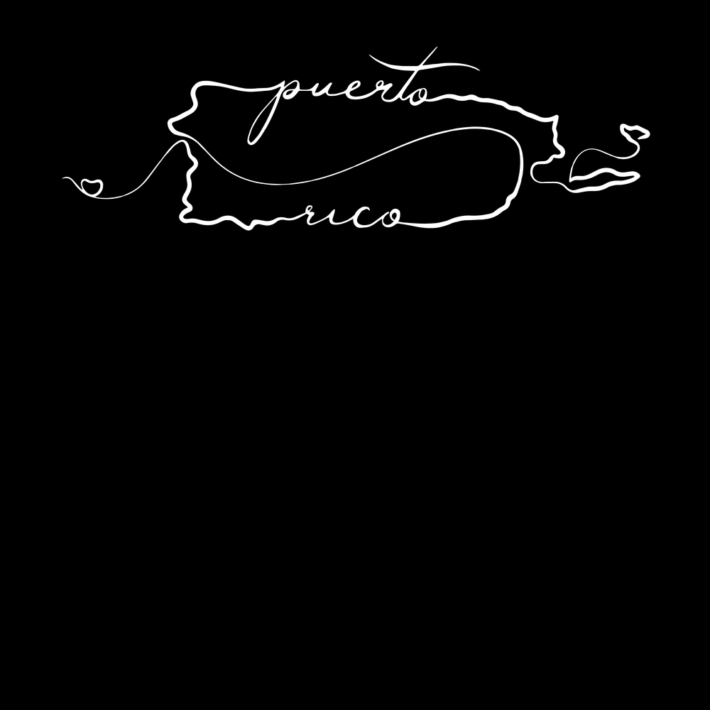 Puerto Rico Star Door decal