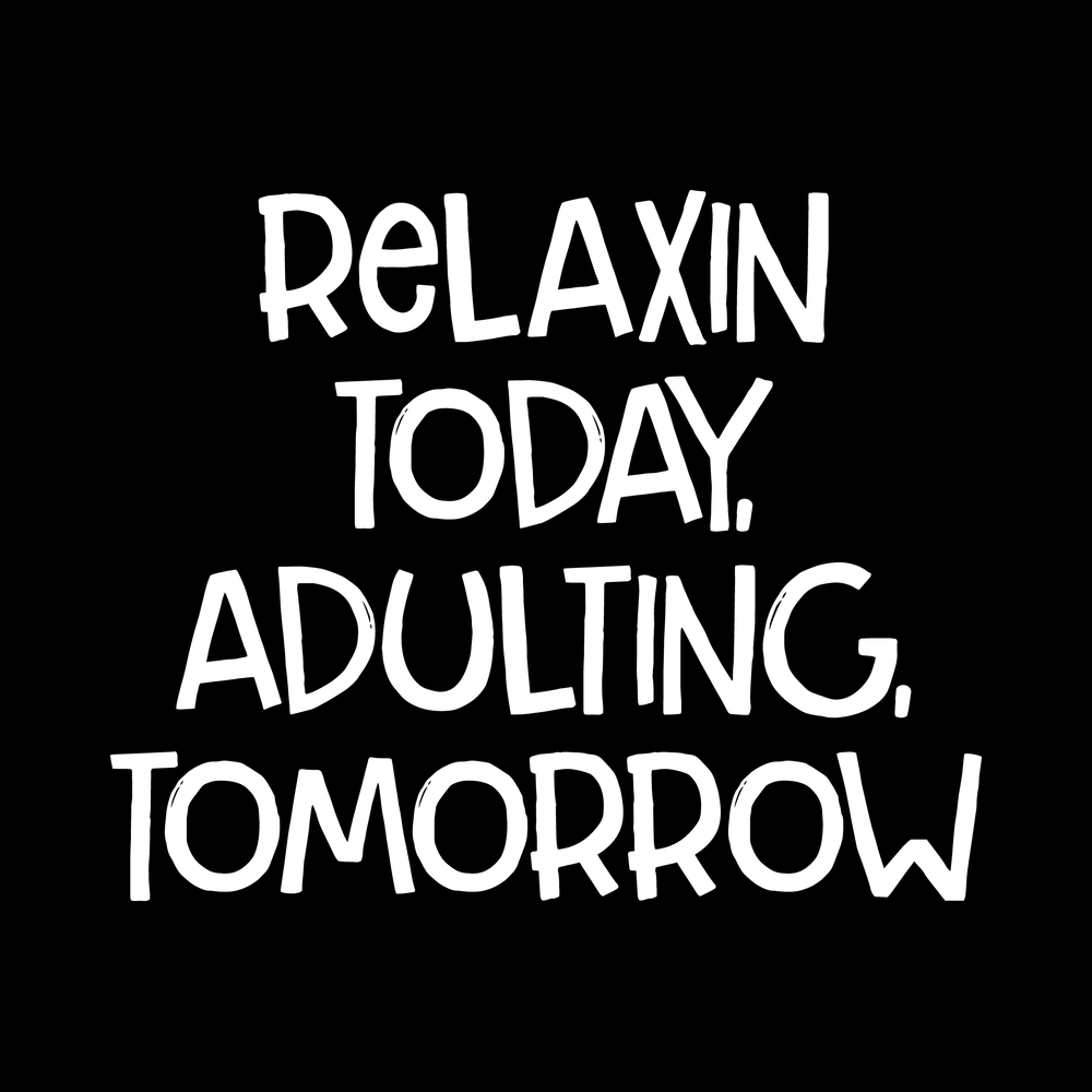 Real Xing Today Adult Ing Tomorrow vinyl decal for car window