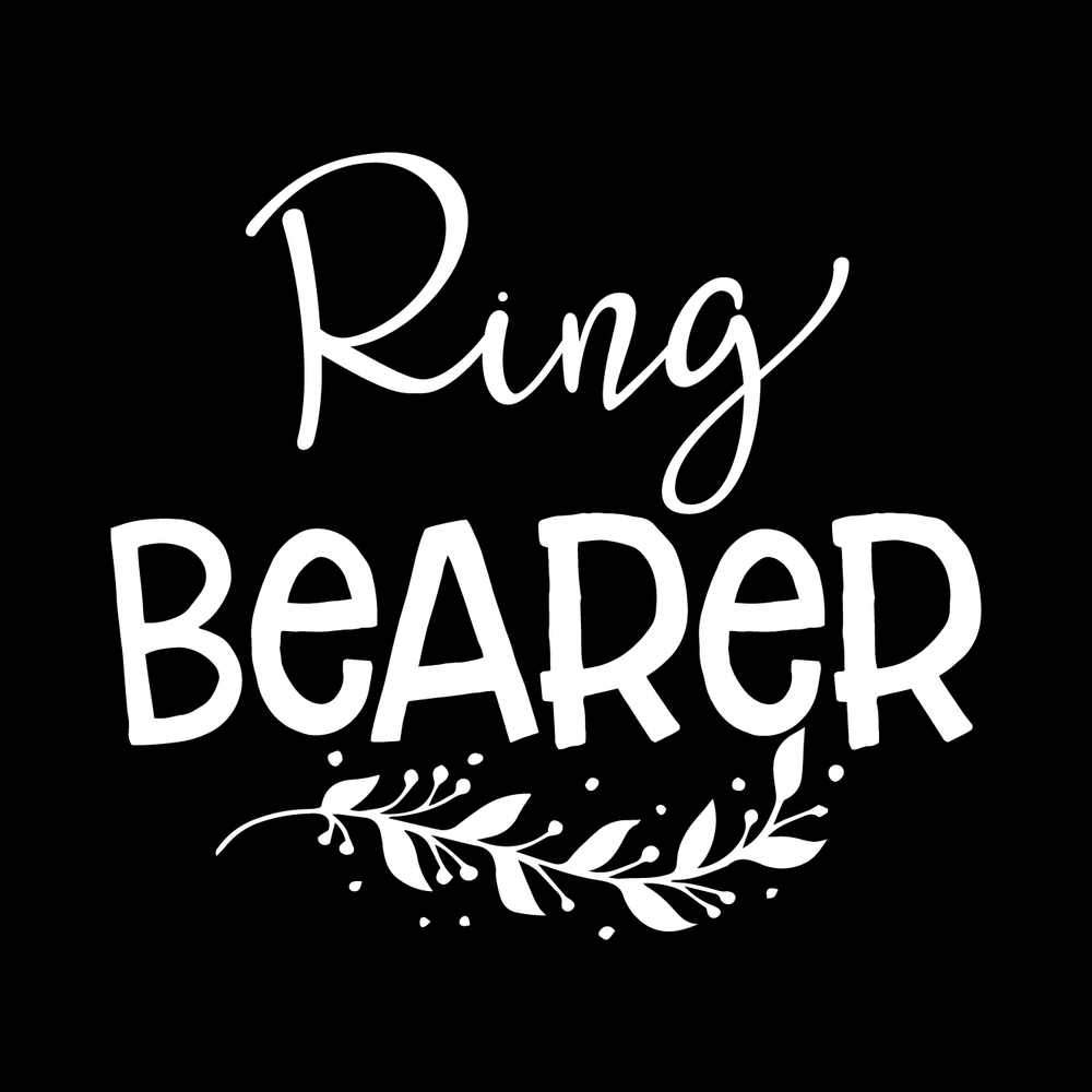 Ring Bearer decal