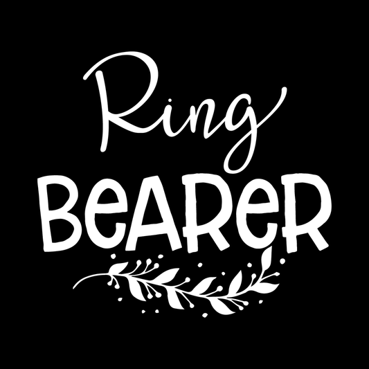 Ring Bearer decal