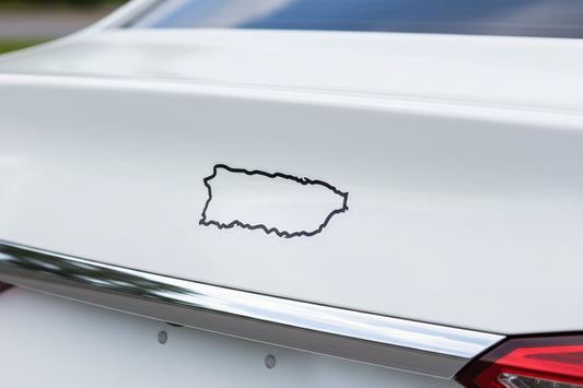 Sticker en Vinyl de Isla de Puerto Rico