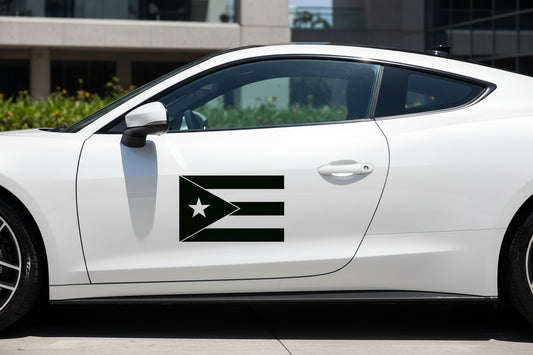 Sticker en Vinyl de Bandera de PR