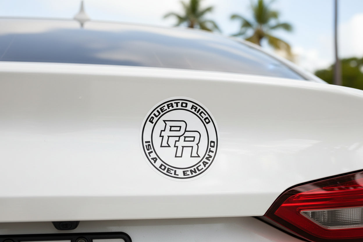 Sticker en Vinyl de PR Isla del Encanto