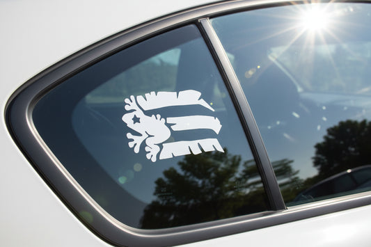 Sticker en Vinyl de bandera coqui puerto rico