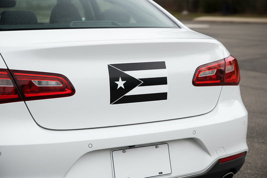 Sticker en Vinyl de Bandera de Puerto Rico