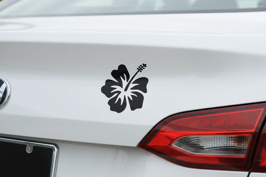 Sticker en Vinyl de flor de Jamaica