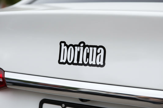 Sticker en Vinyl de Boricua Puerto Rico
