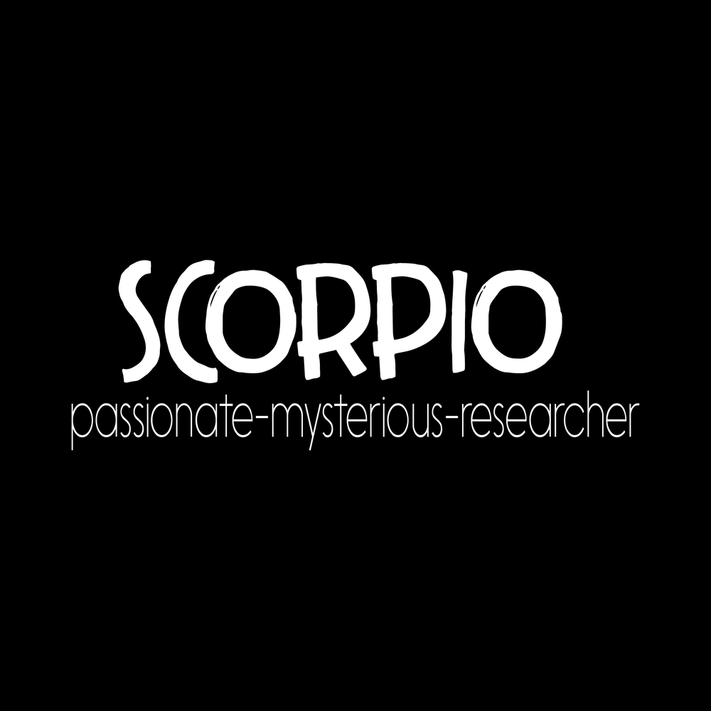 Scorpio decal
