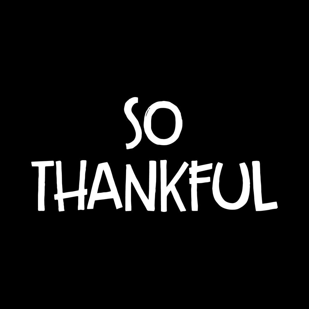 So Thankful decal