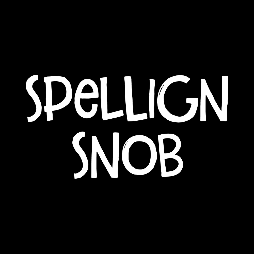 Spelling Snob Vinyl Decal Car Window Laptop Sticker vinyl decal for car window