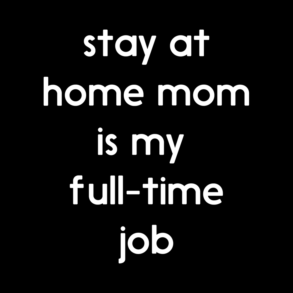 Stay At Home Mom decal