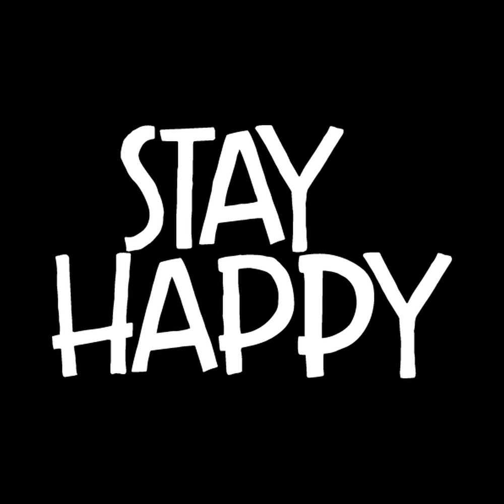 Stay Happy decal