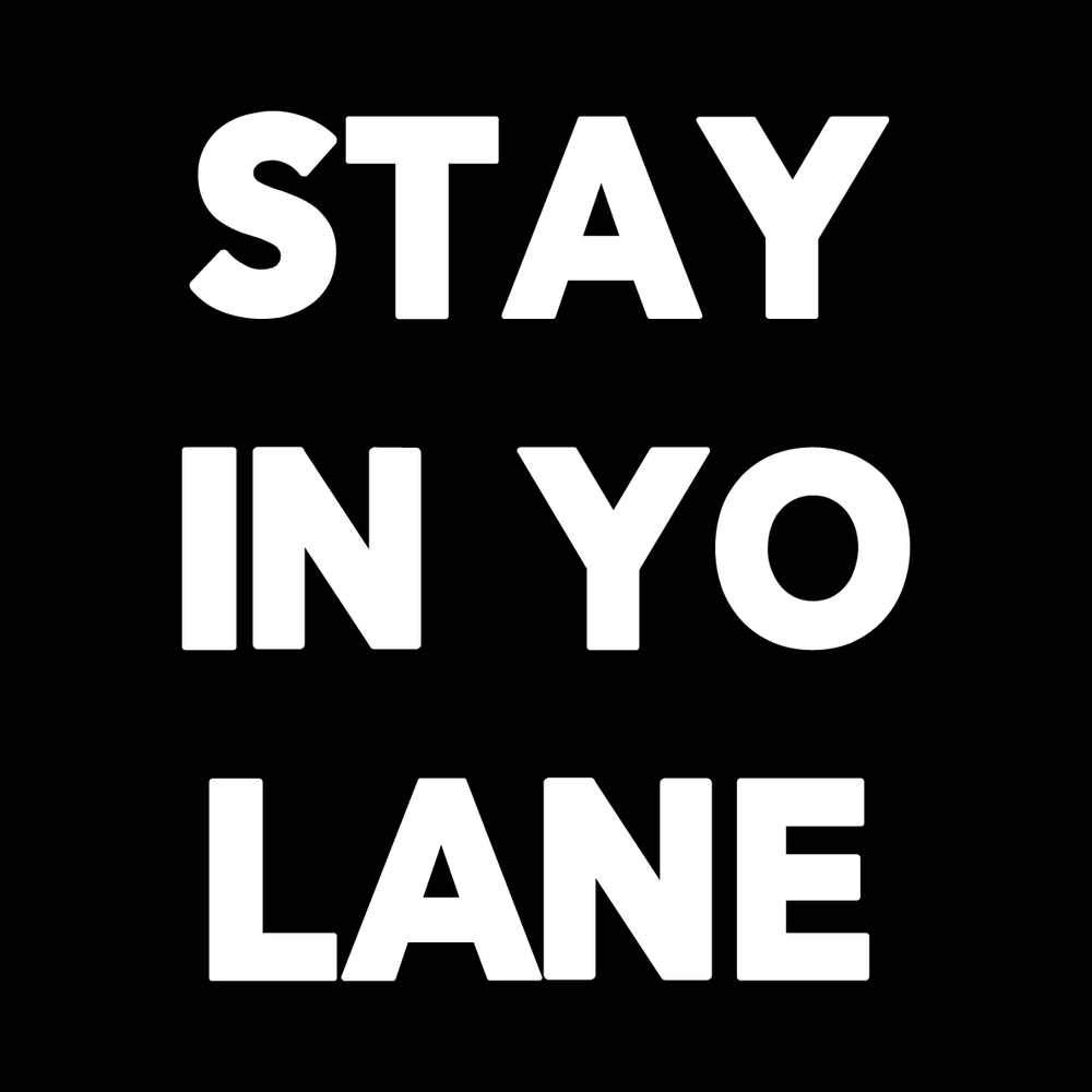 Stay Inyo Lane Vinyl Decal Car Window Laptop Sticker vinyl decal for car window