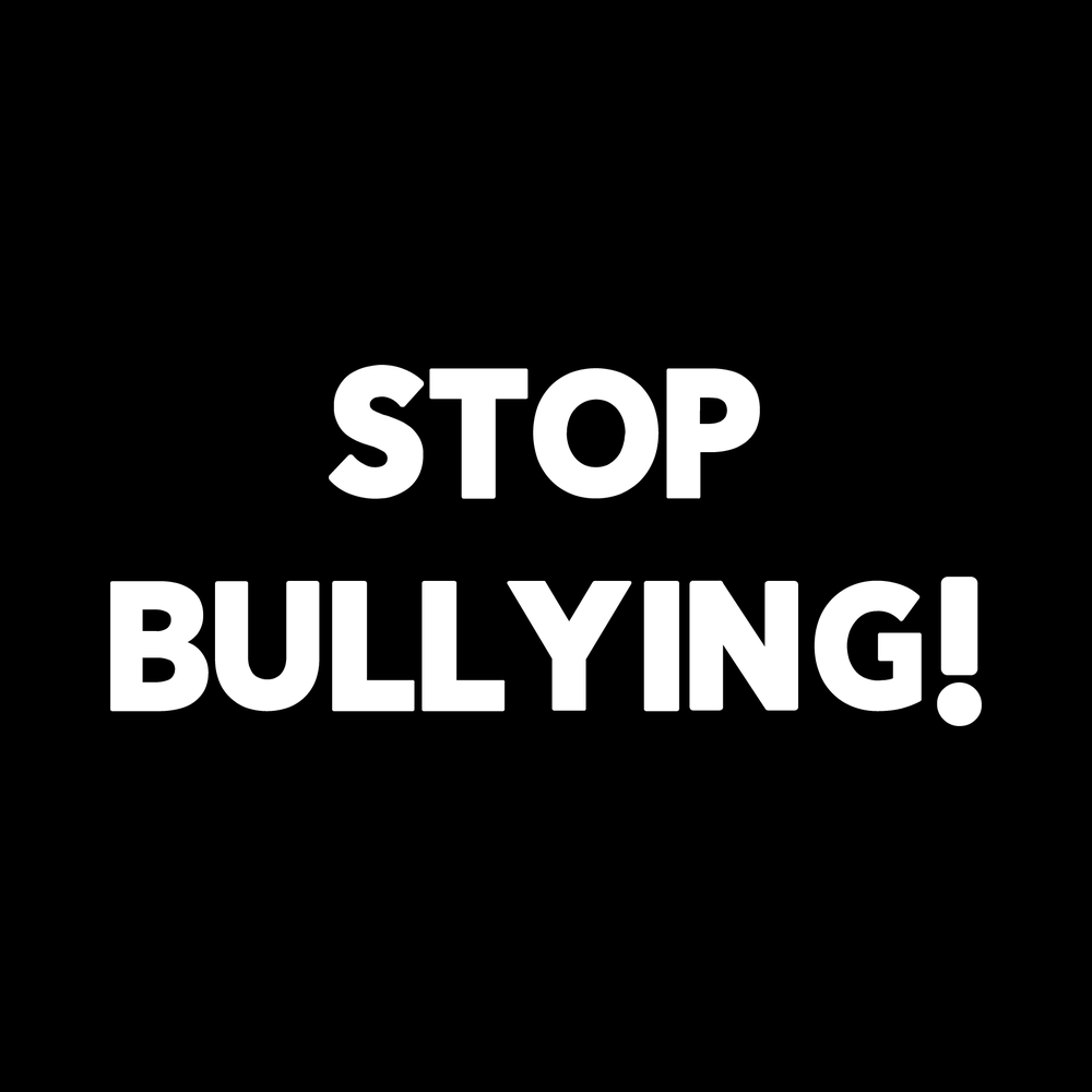 Stop Bullying Vinyl Decal Car Window Laptop Sticker vinyl decal for car window