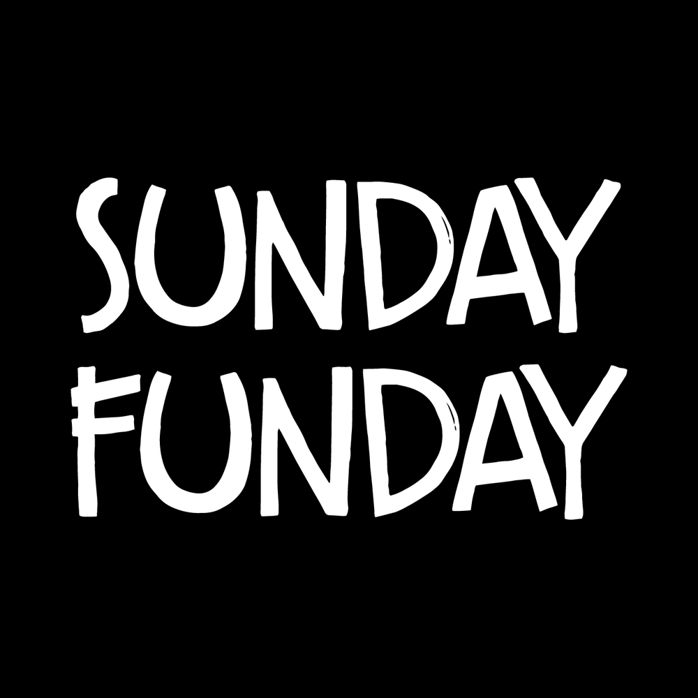 Sunday Fun Day Vinyl Decal Car Window Laptop Sticker vinyl decal for car window