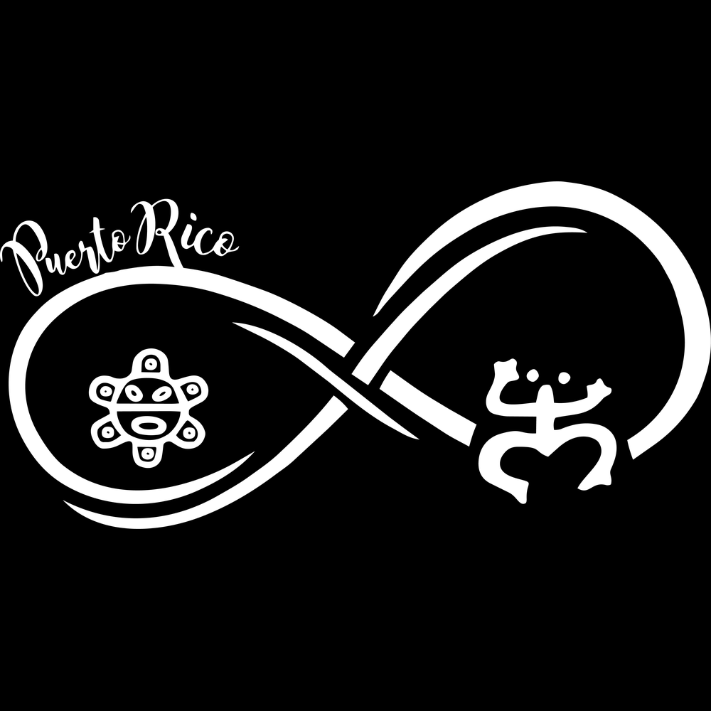 Puerto Rico Infinity Taíno decal