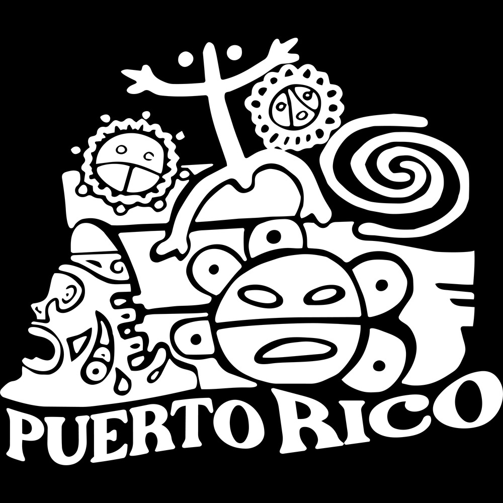 Taíno Symbols Cluster decal