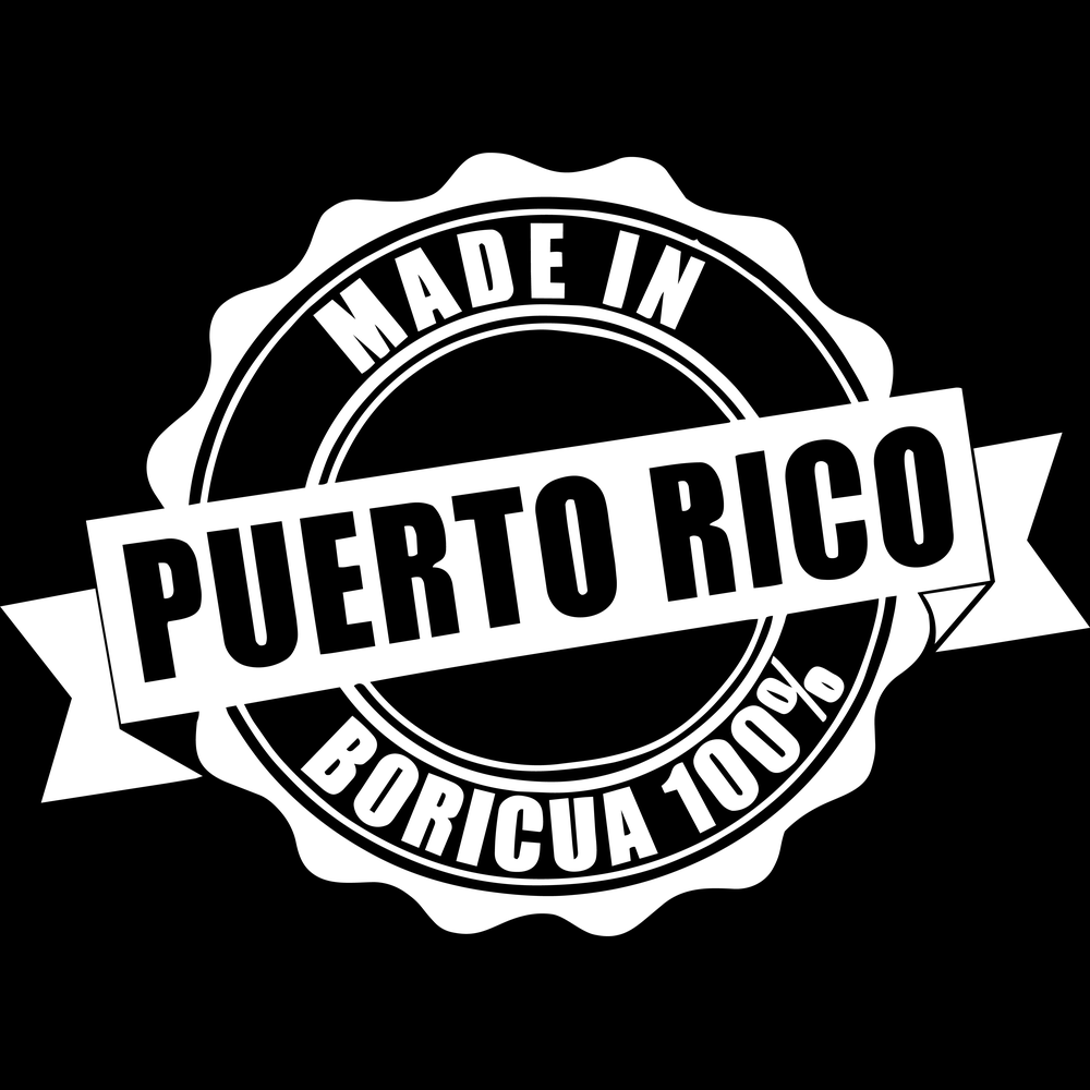 Made In Boricua Badge decal