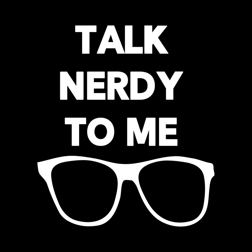 Talk Nerdy Tome Vinyl Decal Car Window Laptop Sticker vinyl decal for car window