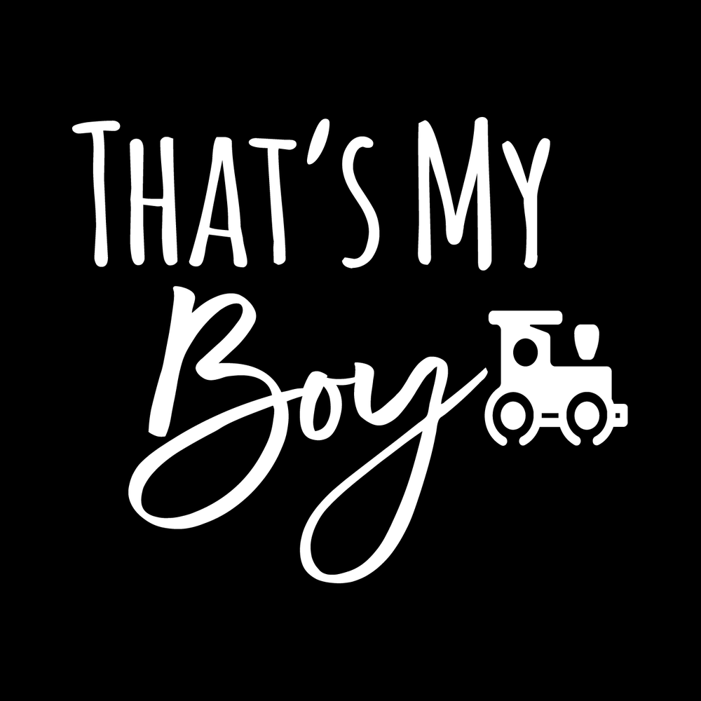 That's My Boy decal