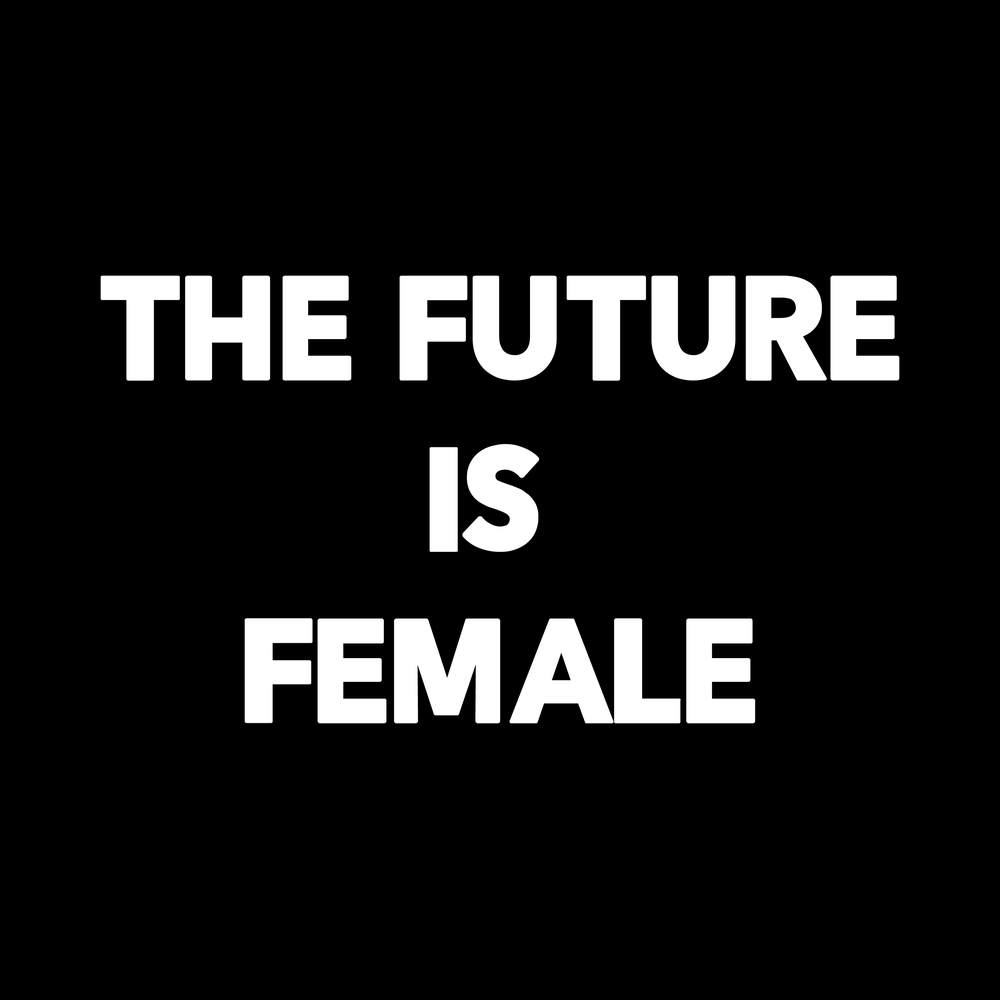 The Future Is Female Vinyl Decal Car Window Laptop Sticker vinyl decal for car window
