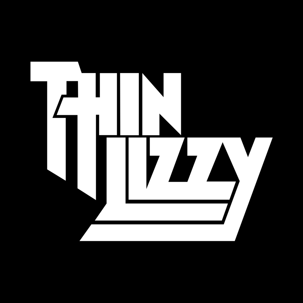 70s hard rock twin guitar band decal