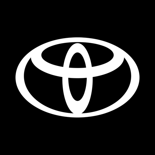 Toyota car logo vinyl decal