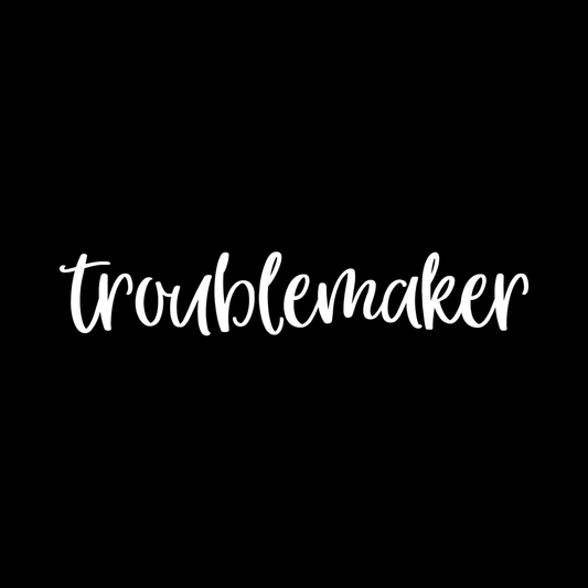 Troublemaker decal
