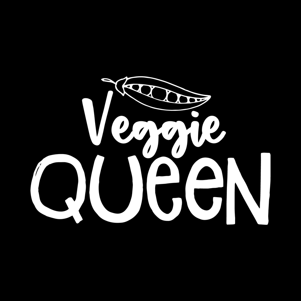 Veggie Queen Vinyl Decal Car Window Laptop Sticker vinyl decal for car window