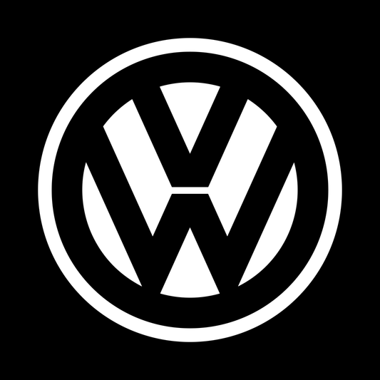 Volkswagen car logo vinyl decal