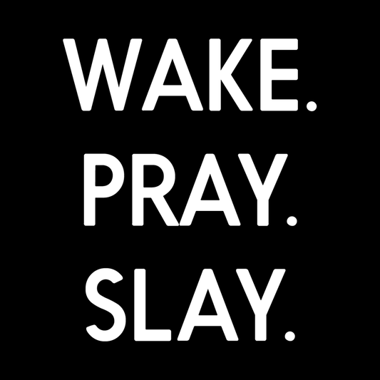 Wake Prays Lay Vinyl Decal Car Window Laptop Sticker vinyl decal for car window
