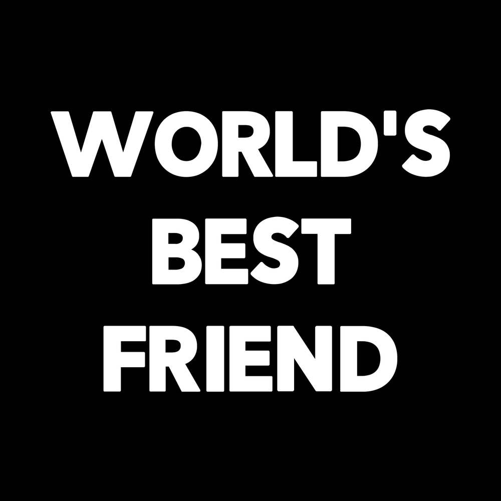 World's Best Friend decal