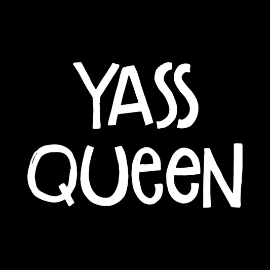 Yass Queen Vinyl Decal Car Window Laptop Sticker vinyl decal for car window