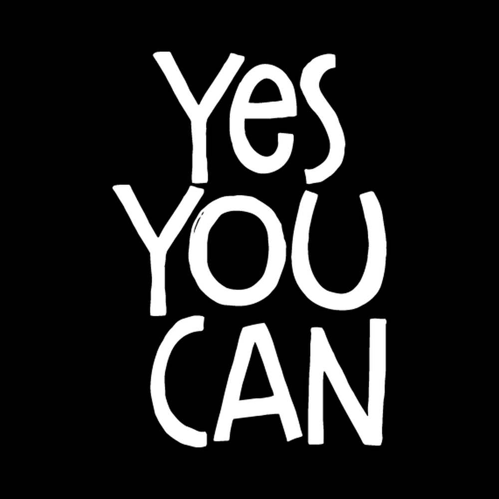Yes You Can Vinyl Decal Car Window Laptop Sticker vinyl decal for car window
